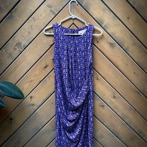 Gorgeous Michael Kors purple/white women's dress